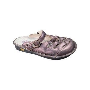 Alegria PG Lite FRE-201 Metallic Brown Leather Mary Jane's Women Sz 37‎ (7-7.5)
